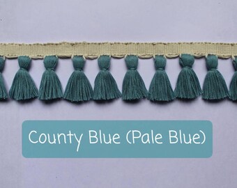 タッセルトリム、タッセルフリンジトリム、1ヤードあたりのタッセルトリム、タッセルトリミング、フリンジトリム、カーテン用トリム、トリミング、タッセル、タッセル