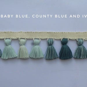 tassel trim by the yard, tassel trim, tassel trim fringe, tassel trim for pillows, fringe trim by the yard, trim for curtains, tassel trim