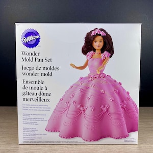 wilton princess dress cake pan Vintage Mattel Dream Time Princess Barbie Cake Pan Wilton 2000