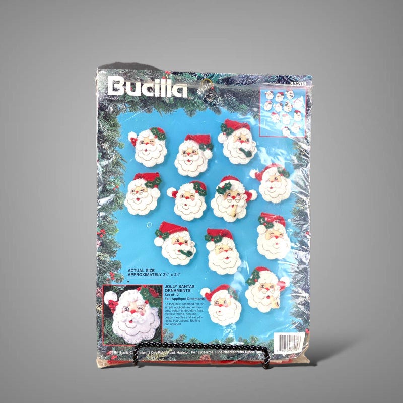 Bucilla Felt Kit - Etsy
