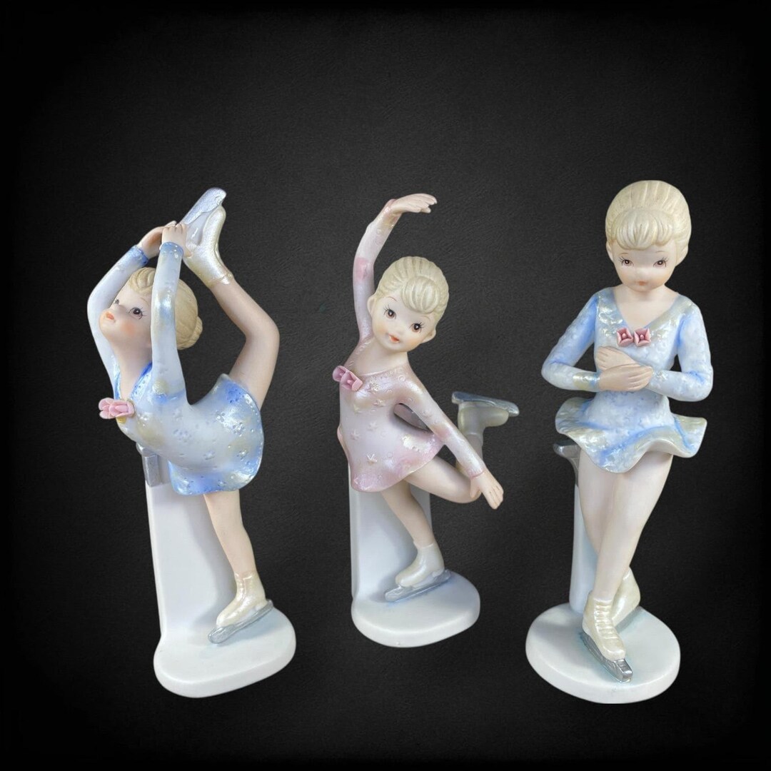 Lefton Christopher Collection Figurine Lot 1986 1988 Porcelain Vintage ...