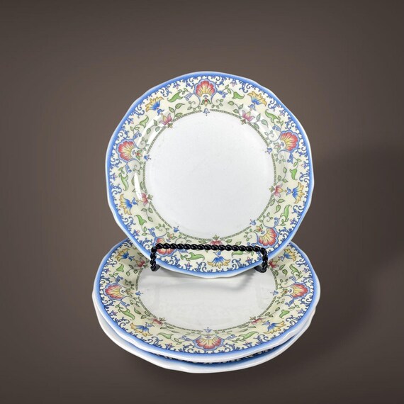 Gien France Marie-louise Bread & Butter Plates Setof3 – 7