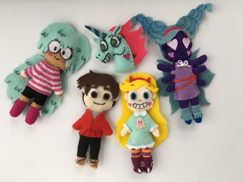 Star Vs. The Forces of Evil Handmade Plushies | Etsy