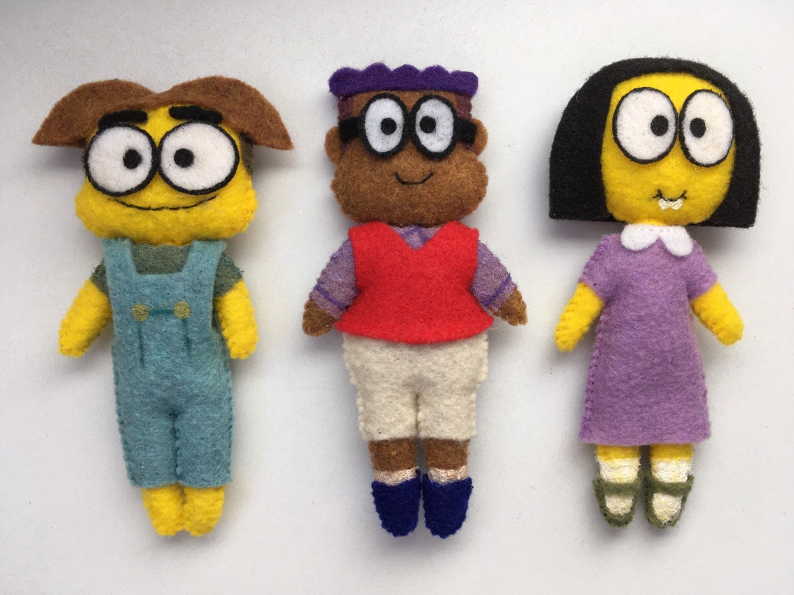 Big City Greens Cricket Tilly & Remy Handmade Plush Dolls Etsy