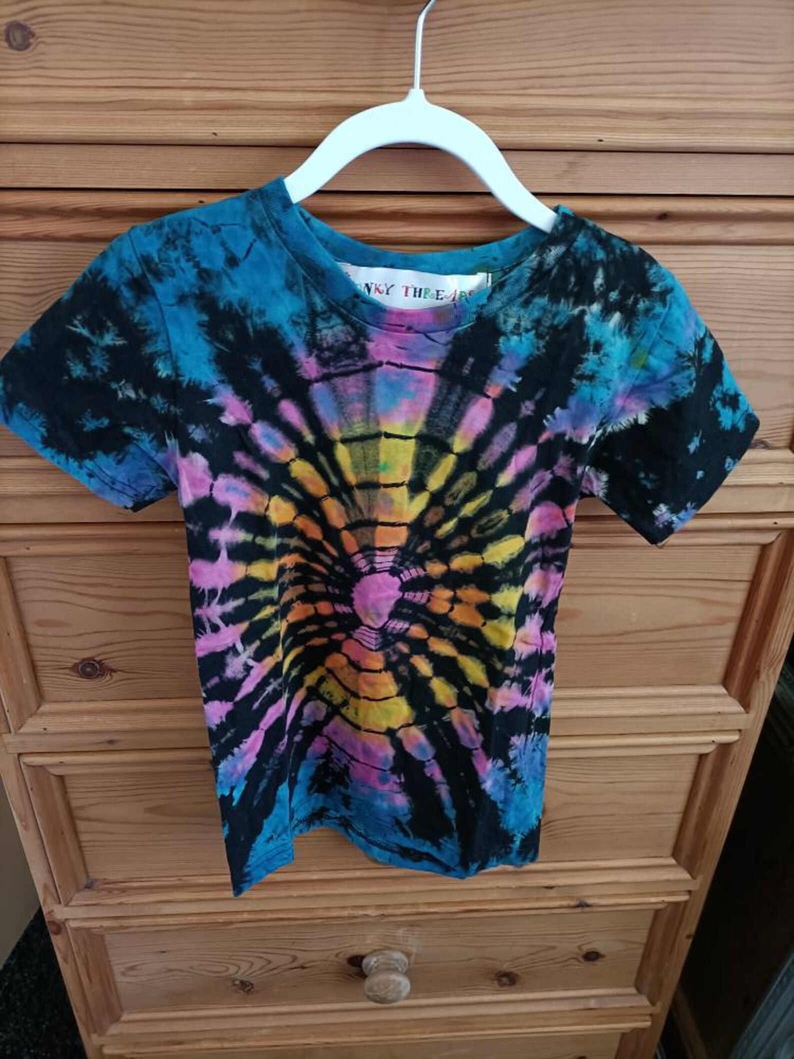 Hippie Children's Tie Dye T-shirts Bohemian Festival. - Etsy UK