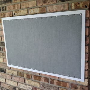 Large 24 x 36 Inch, Decorative Magnetic Memory Board Rustic Wall Decor Office Organizer Memo Board, Rustic Wedding Gift Kids Artwork