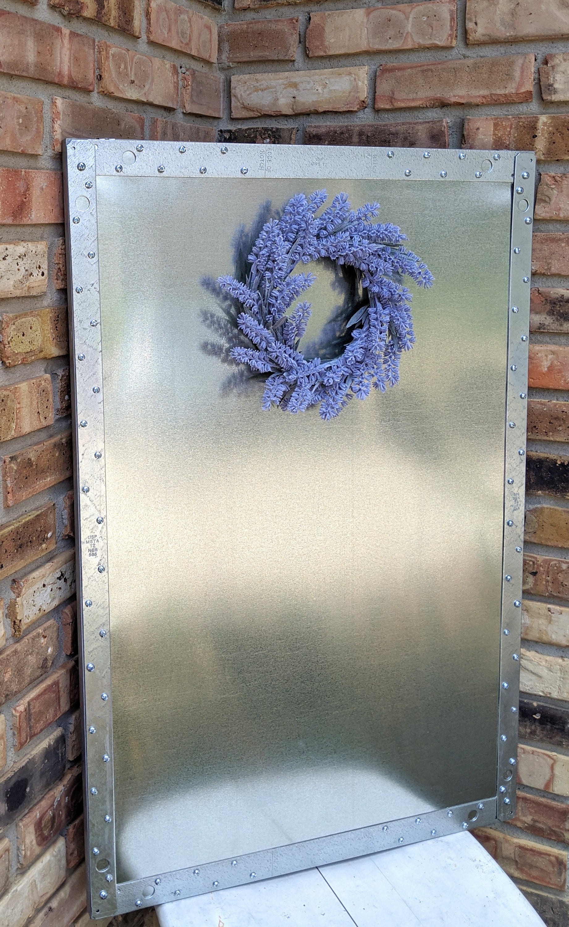 Magnetic Board Steel Magnet Bulletin Boards For Walls To Home Office Classroom Pre Drilled Screws Dry Wet Erase Feature White