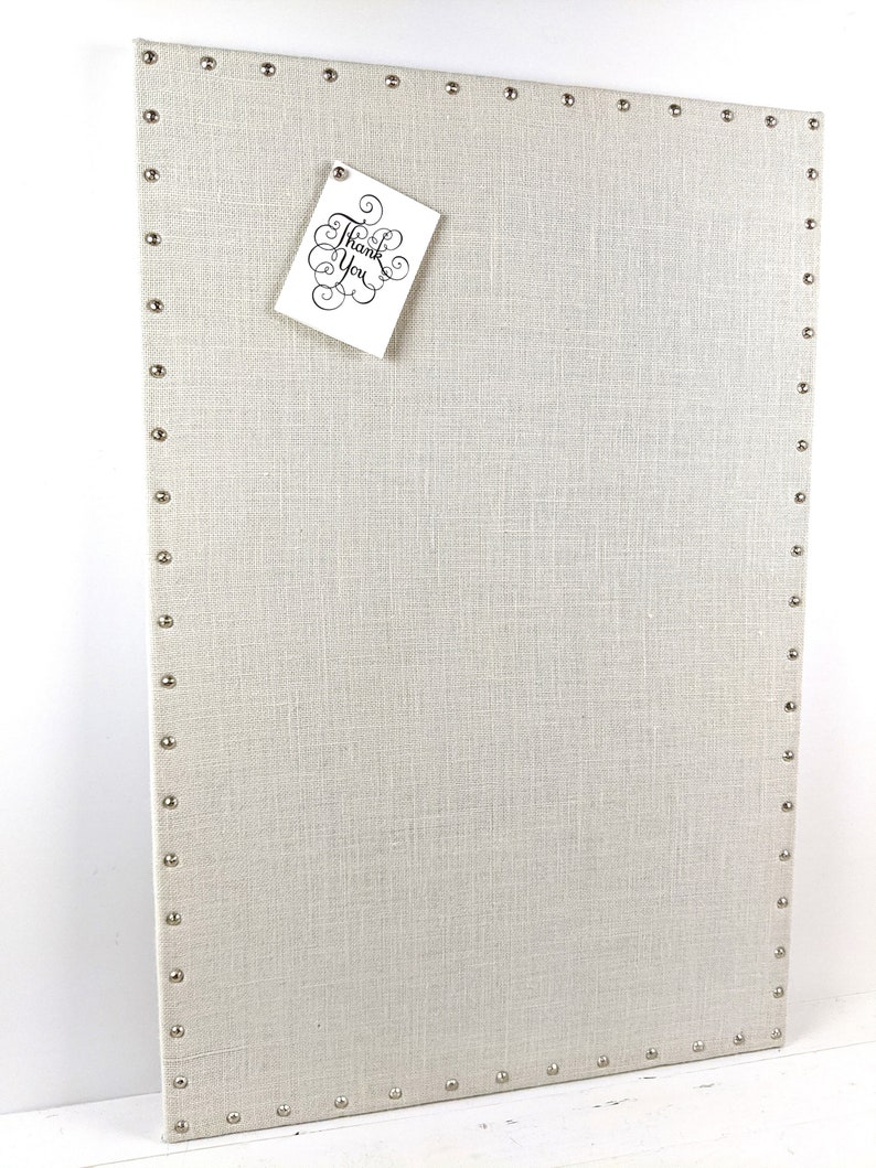 Large 24 x 36 White MAGNETIC or CORK Bulletin Board, Pin Board, Office Organizer, Command Center, Vision Board image 5