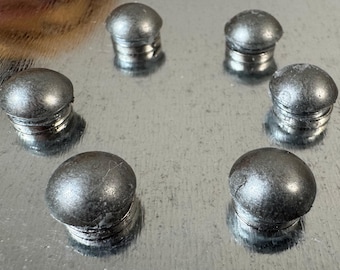 Strong Brushed Nickel Nail Head Magnets for Magnetic Boards Refrigerator Magnets Office Magnets