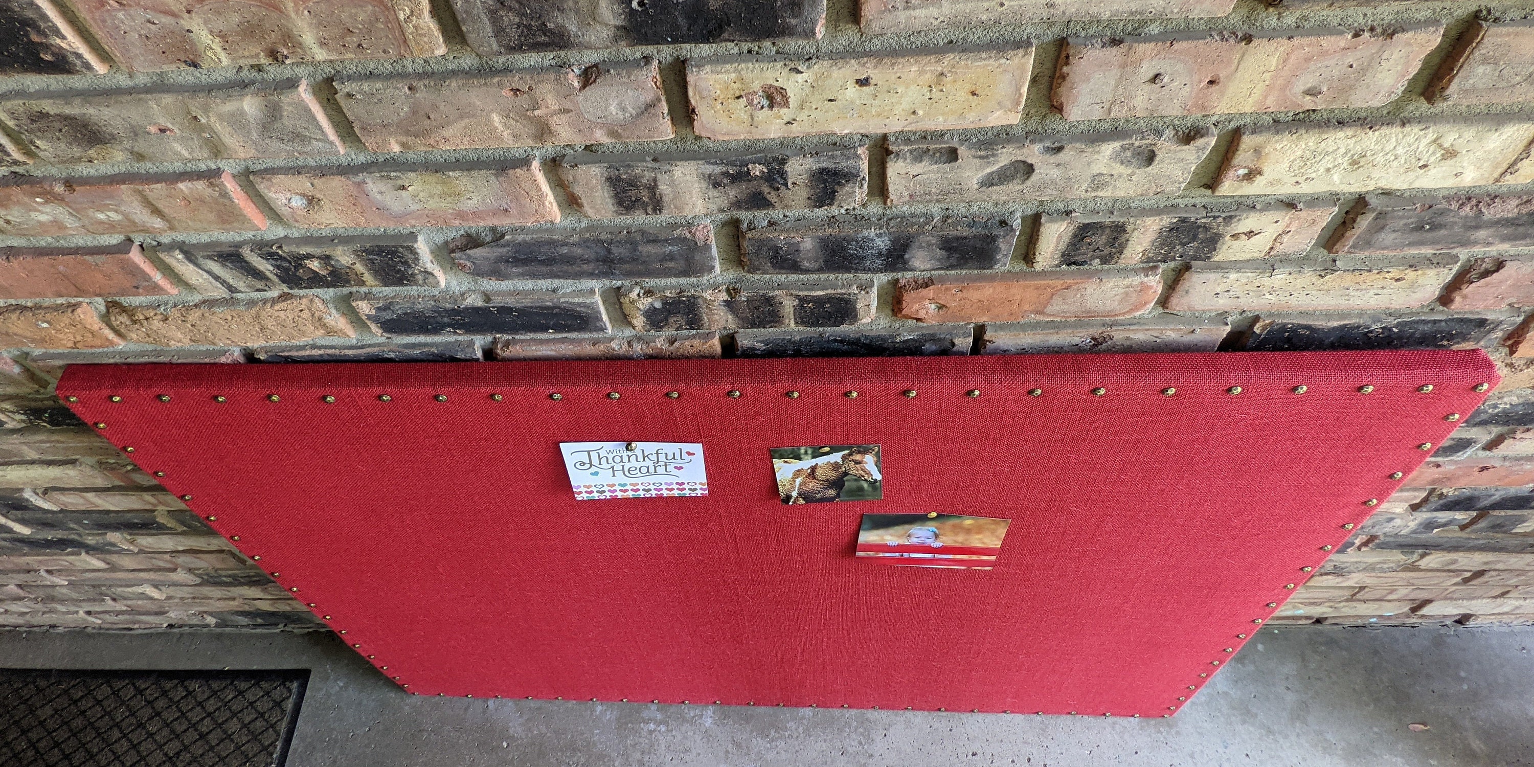Ready to Ship CORK Board XL 36x48 RED Bulletin Board Pin Etsy