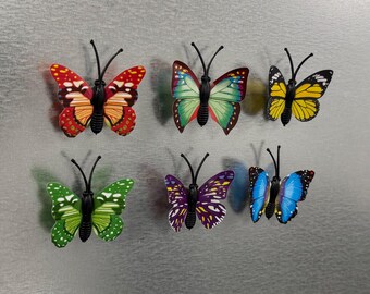 Butterfly Magnets Strong Refrigerator Magnets for Magnet Board Gift Mother's Day Colorful Magnets Birthday Gift Bridesmaid Gift Wedding Gift
