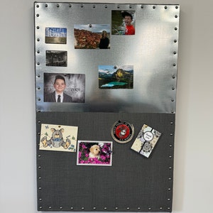 Travel Magnet Display Board and Cork Board Combination Magnet Board, Cork board