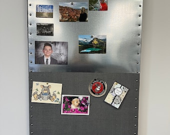 Travel Magnet Display Board and Cork Board Combination, Magnet Board, Coarkboard