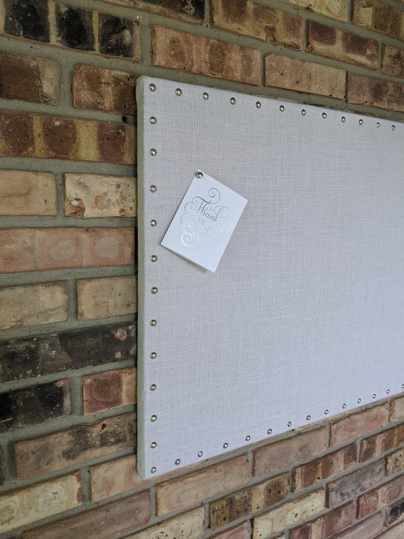 Large 24 x 36 White MAGNETIC or CORK Bulletin Board, Pin Board, Office Organizer, Command Center, Vision Board image 6