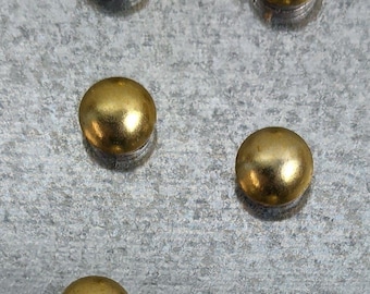 Strong Smooth Gold Nail Head Magnets for Magnetic Boards Refrigerator Magnets Office Magnets