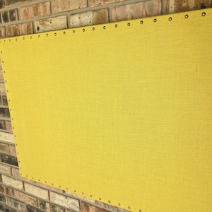 YELLOW Cork Board  Bulletin Board Pin Board for Wall Home Office Display Board Decorative Cork Board Designer Vision Board Wall Mood Board