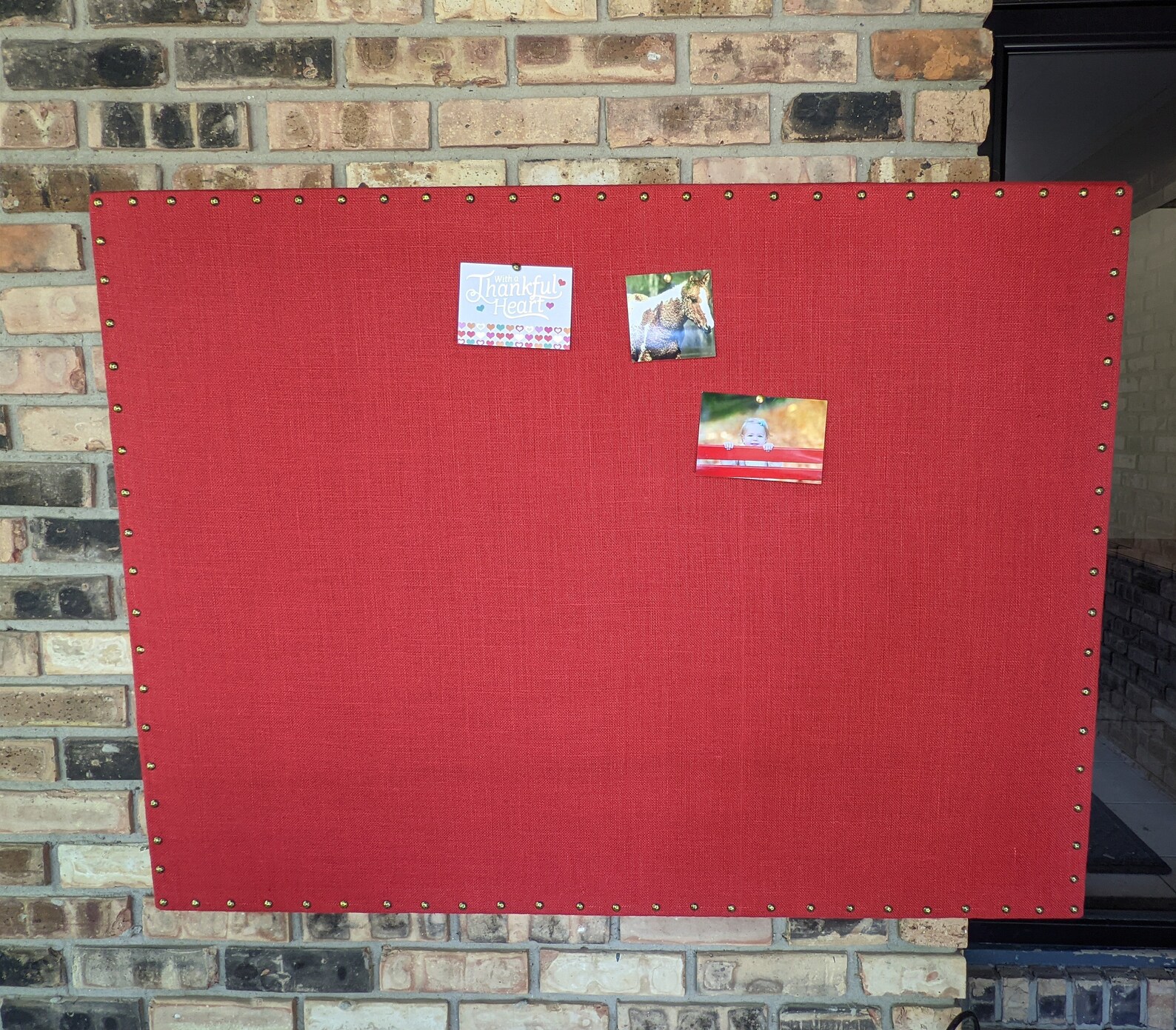 Ready to Ship CORK Board XL 36x48 RED Bulletin Board Pin Etsy