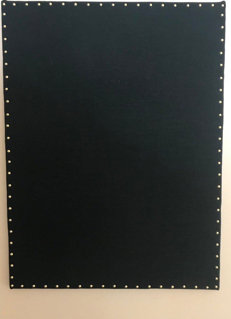 CORK Extra Large 36x48 Black Bulletin Board, Designer Vision Board, Classic Style, Office Organizer, Wedding Board, Memo Board, Cork Board image 3