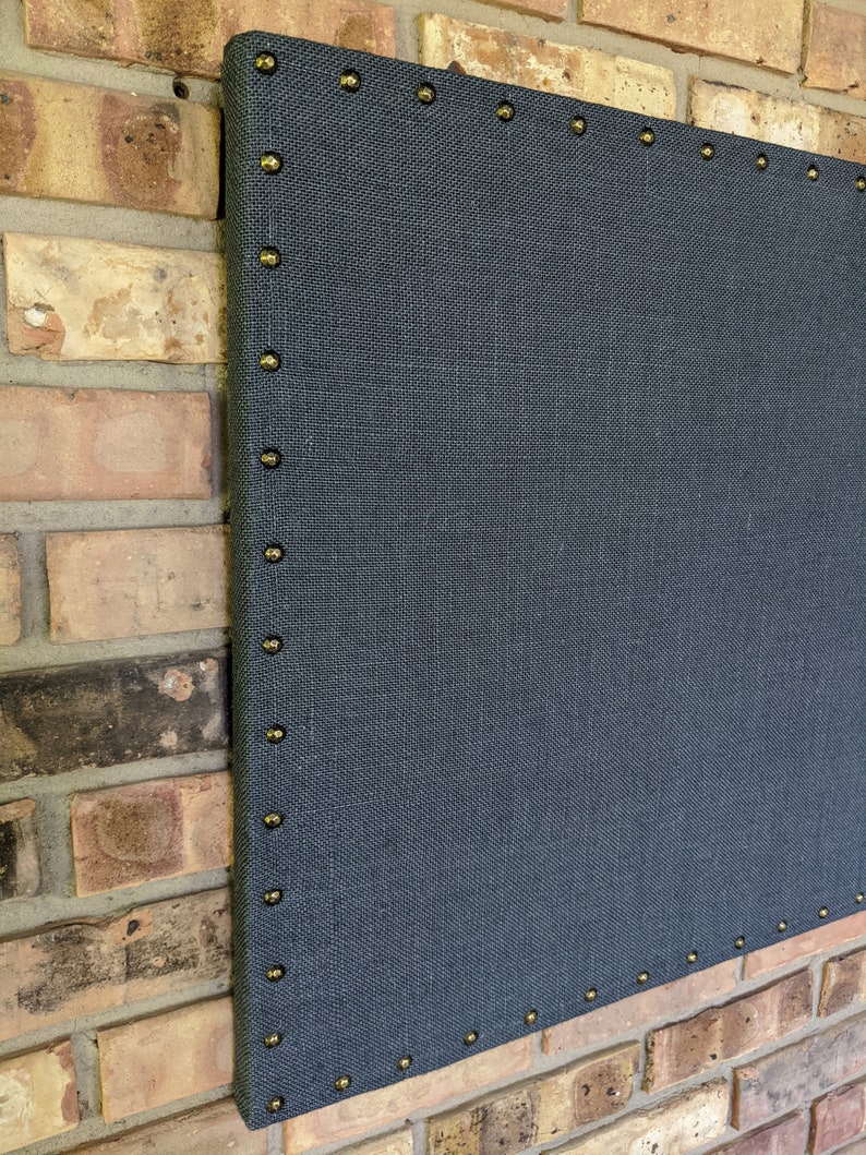 Large 24 x 36 Dark Gray MAGNETIC or CORK Bulletin Board, Pin Board, Office Organizer, Command Center, Vision Board image 3