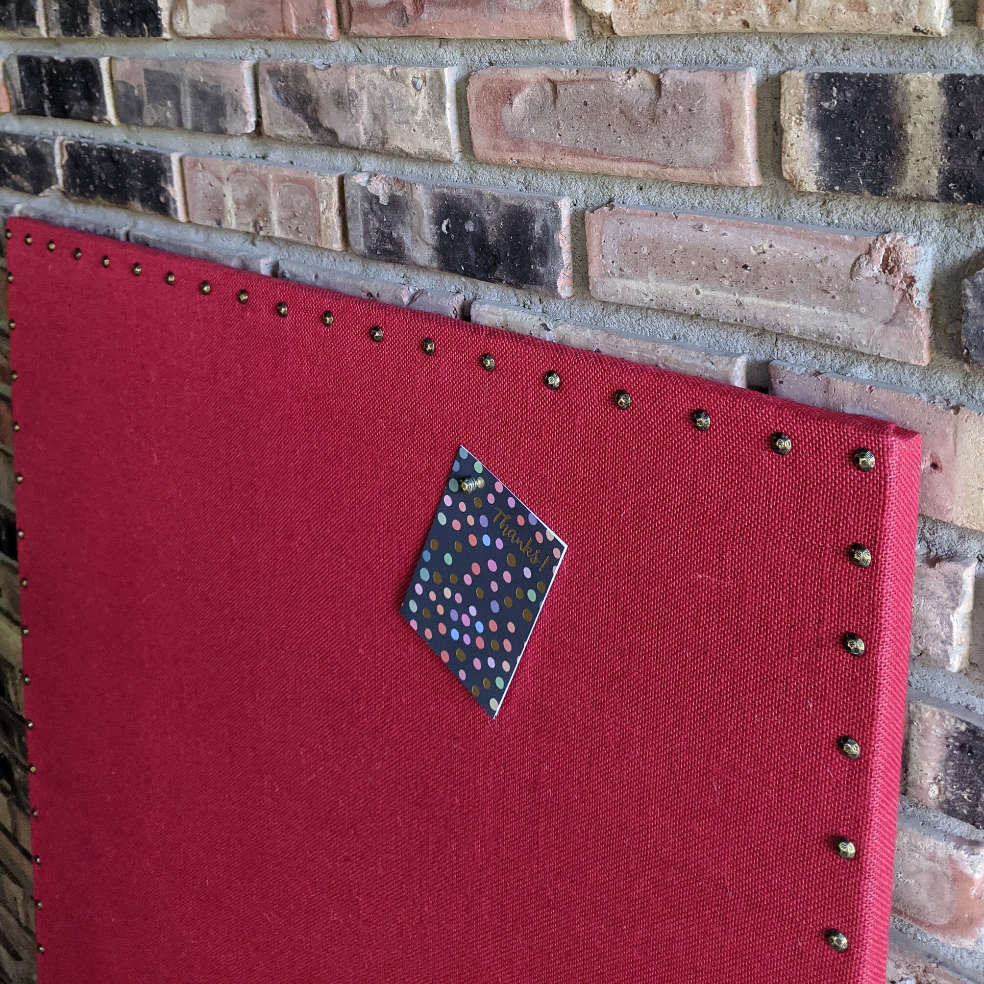 Ready to Ship CORK Board XL 36x48 RED Bulletin Board Pin Etsy