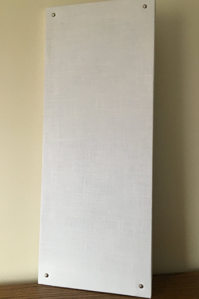 Linen Board Bulletin Board Home Office Organizer Etsy