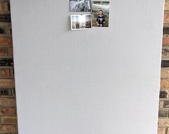 Cork Bulletin Board Fabric Pin Board Extra Large 36 x 48 Designer Vision Board for Studio Large Decorative Cork Board Office Organize Gift