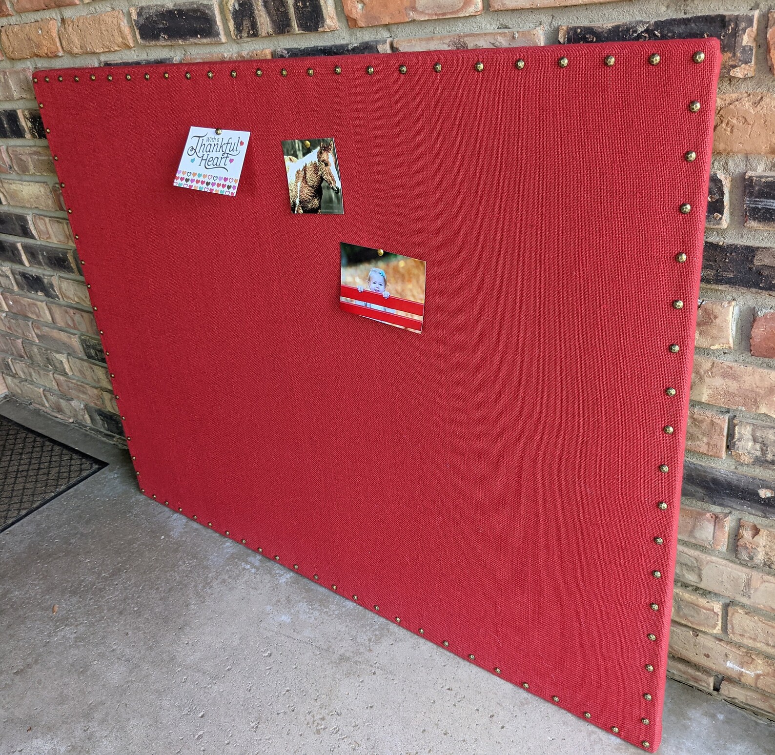 Ready to Ship CORK Board XL 36x48 RED Bulletin Board Pin Etsy