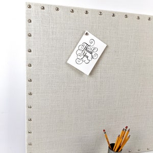 Large 24 x 36 White MAGNETIC or CORK Bulletin Board, Pin Board, Office Organizer, Command Center, Vision Board image 10