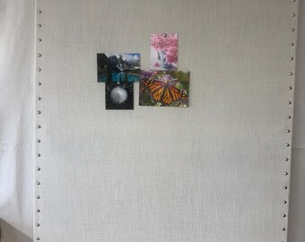 Clearance Large 36 x 48 White MAGNETIC Bulletin Board Pin Board, Office Organizer Designer Vision Board Made in USA