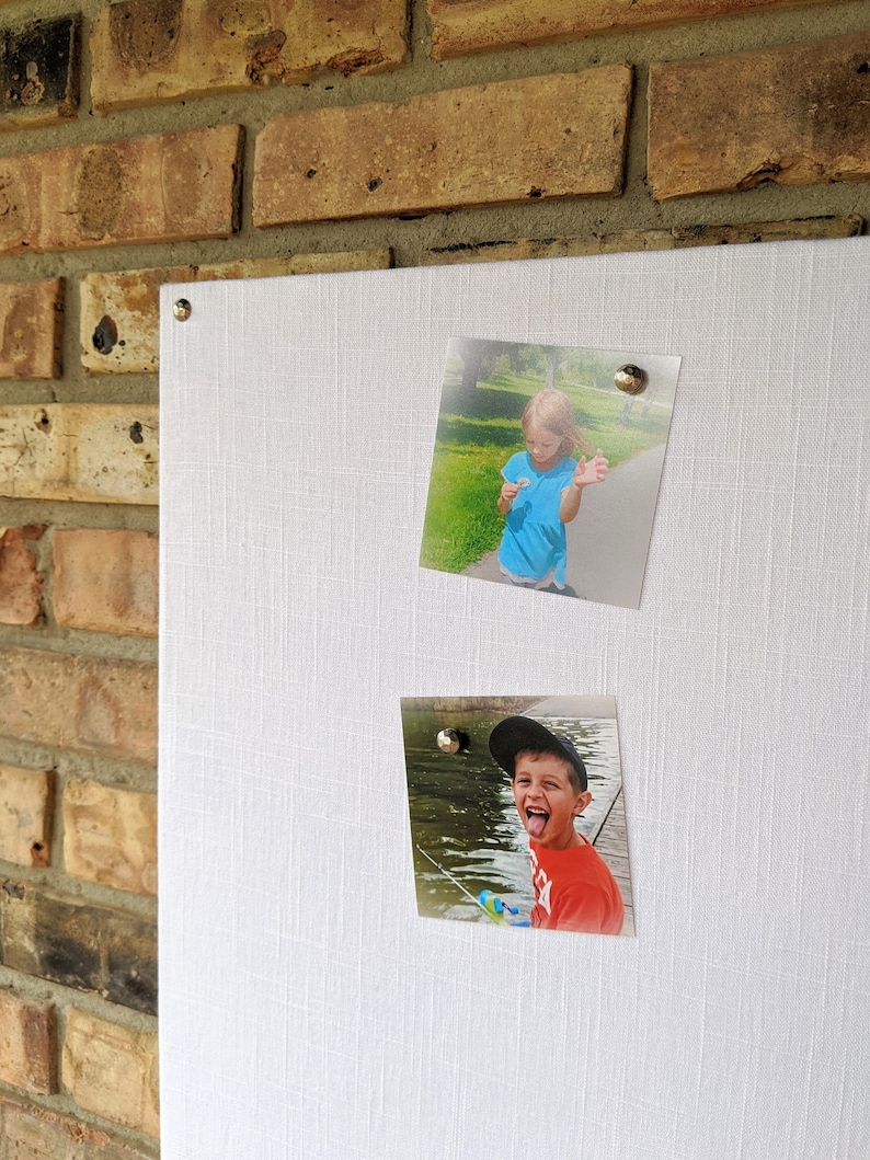 Linen Board Bulletin Board Home Office Organizer Etsy