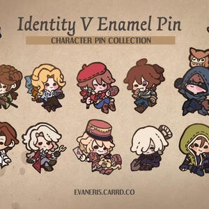 IDV Survivors Default Enamel Pins