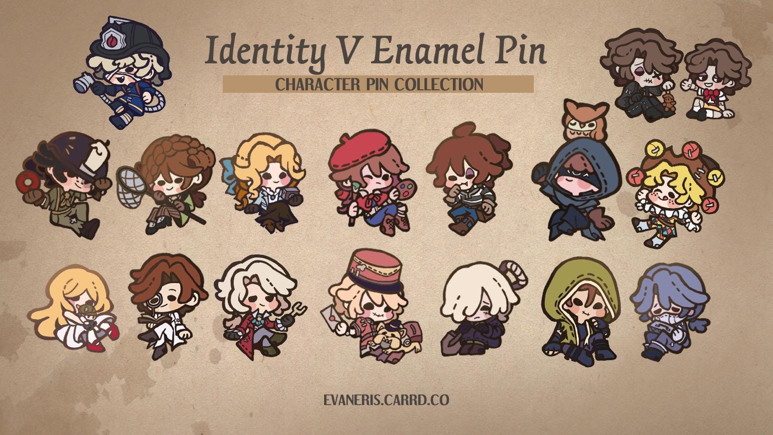 IDV Survivors Default Enamel Pins - Etsy