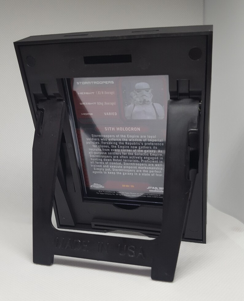 Trading Card Display Frame Etsy