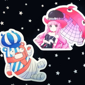Perona and Kumacy - OP Stickers
