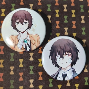 Bungou Stray Dogs - Dazai Buttons