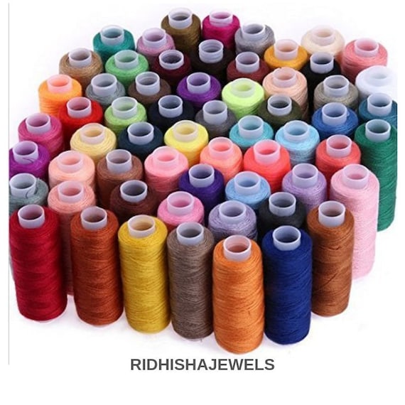 30 Assorted Colour Polyester Sewing Thread Spools 250 Yards Each, Wholesale  Price, Sewing Threads, Machine Threads, Poly Thread 