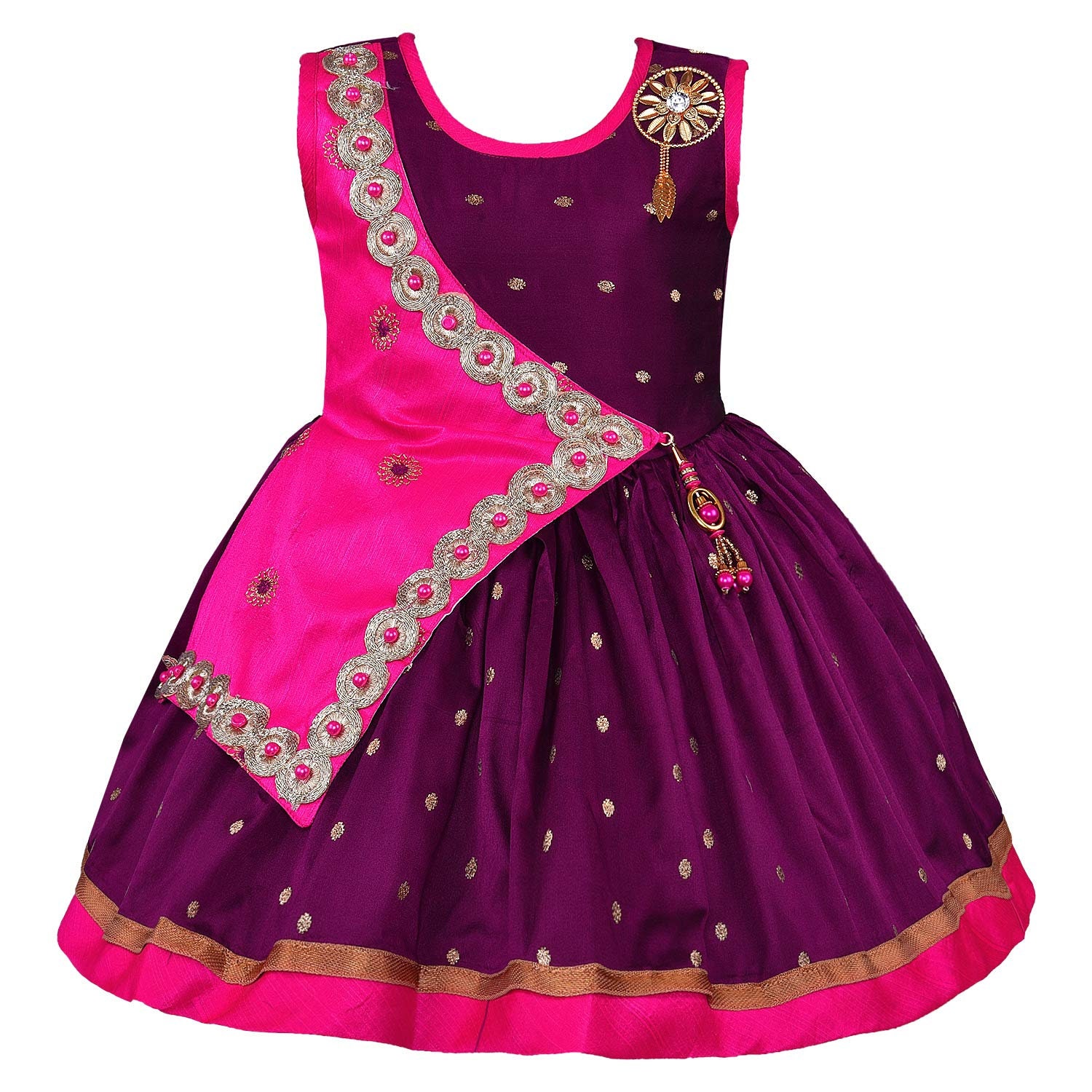 Choli top wali frock