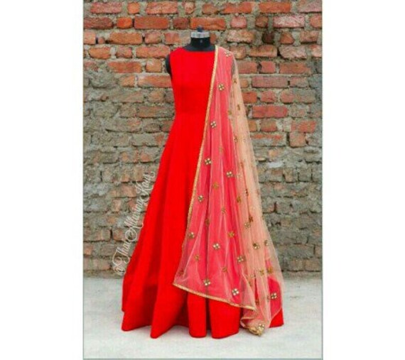 semi stitched salwar suit