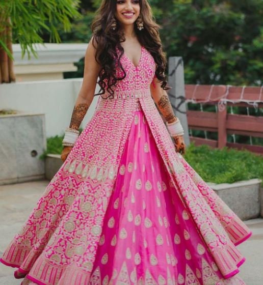 Indian Lehenga Choli for Brides Designer Pakistani Lehenga Skirt