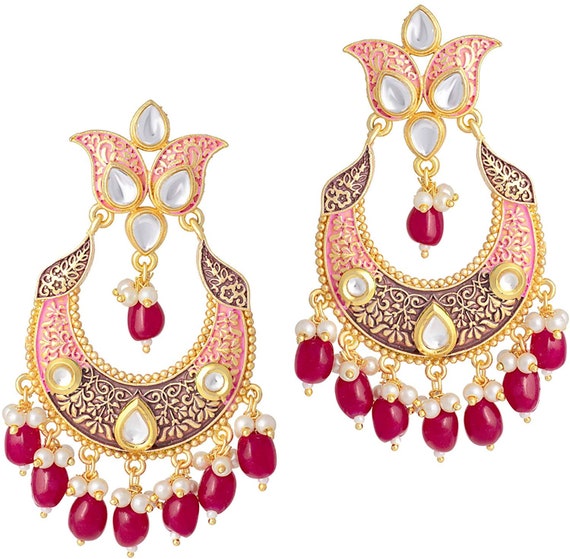 Earrings & Studs | New Stylish Party Wear Earrings Black Color Jhumka With  Ganeshji Face | Freeup