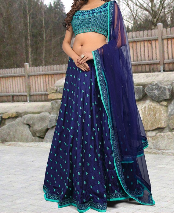 Banglori silk shop gown lehenga