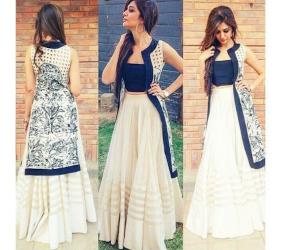 party wear long skirt