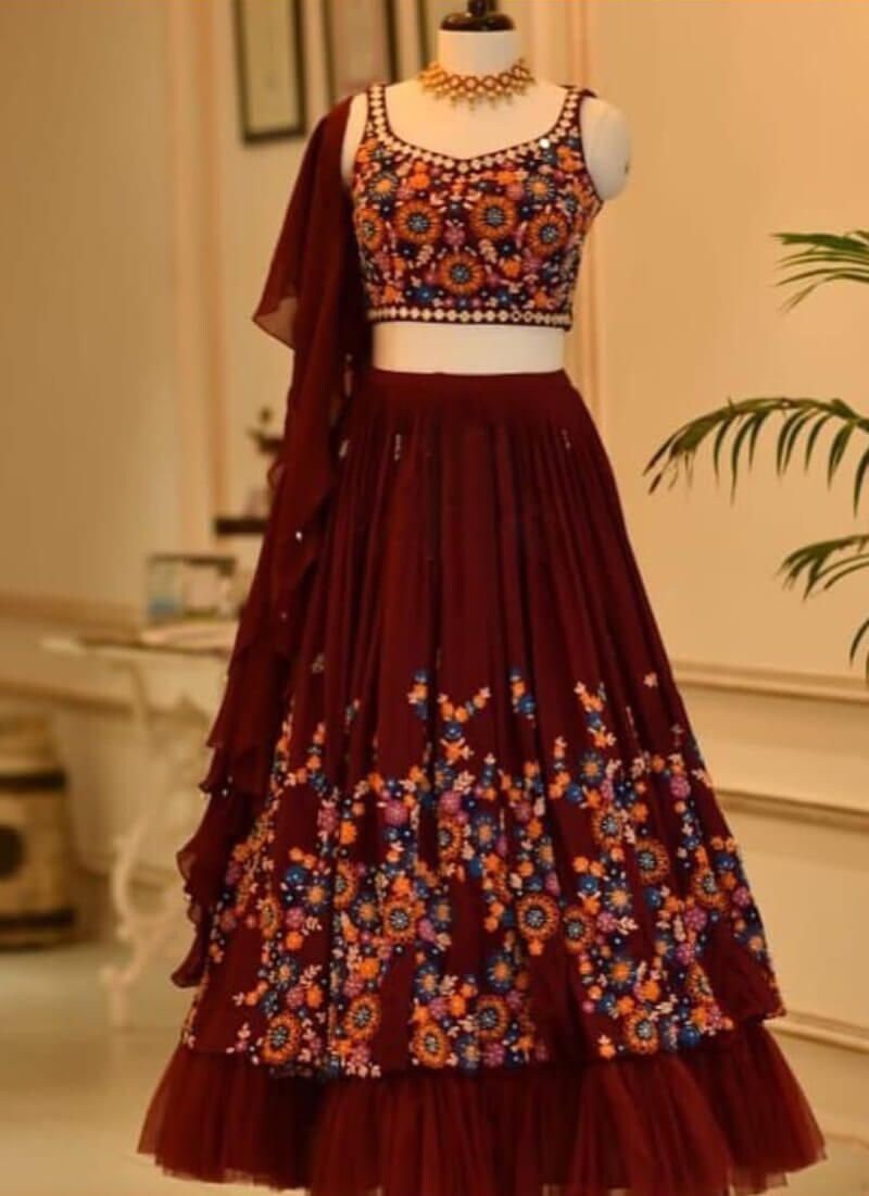 ghagra choli stitching