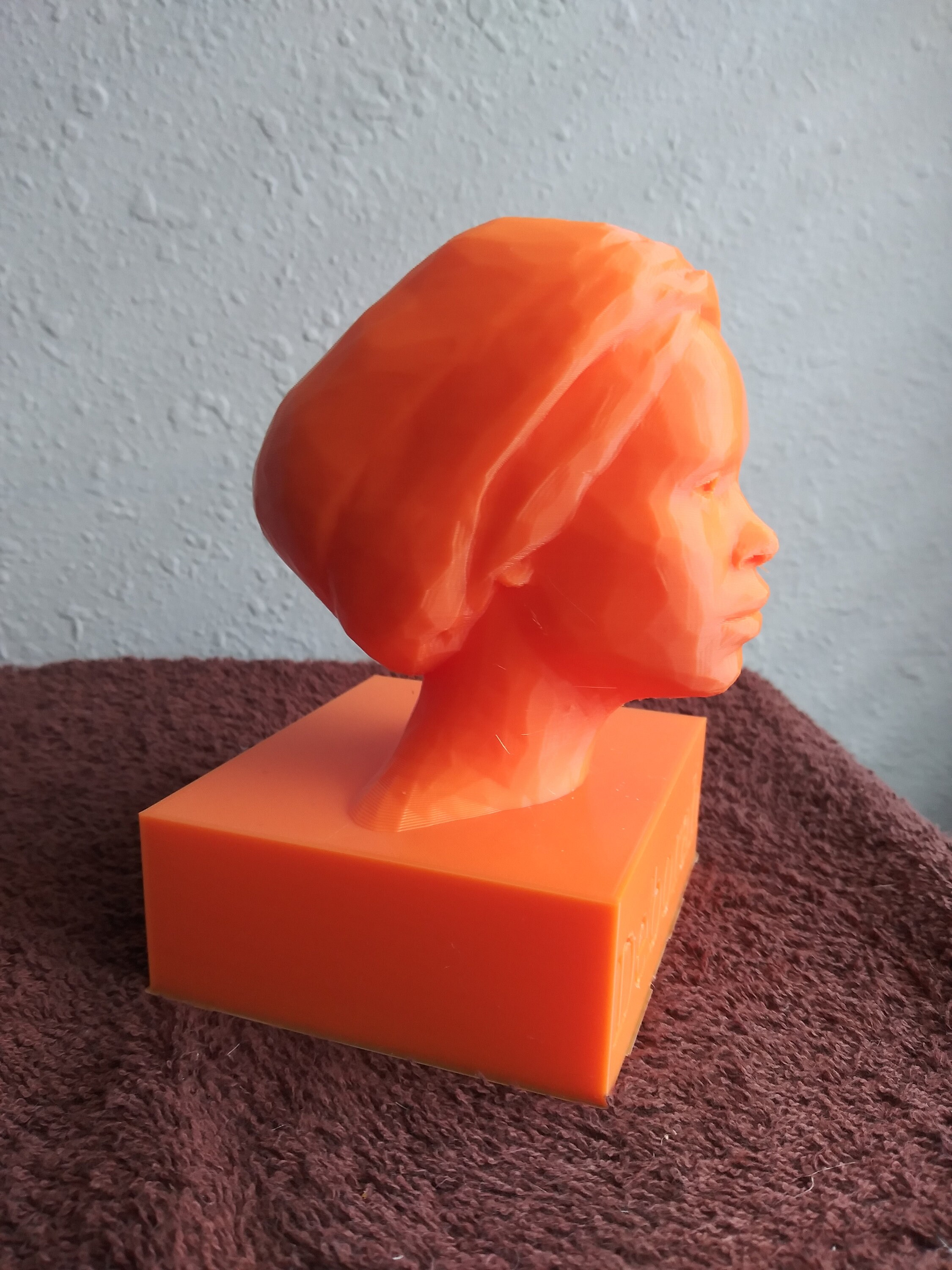 Head bust vase figurine portrait 3d printed customizable Etsy