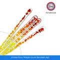 Handmade Glass Swizzle Sticks: Sunbeam - Cocktail Coffee Pitcher Stirrers - Singles + Sets by studioTica