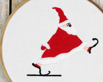 Embroidery file - Santa Claus 13x18 (5x7") - Embroidery motif by FADENFRISCH