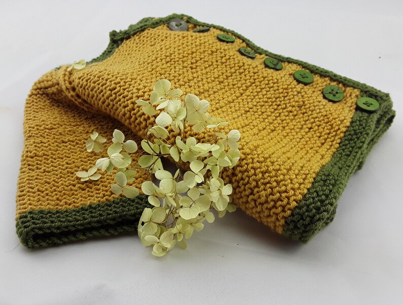 Baby jacket hand knitted
