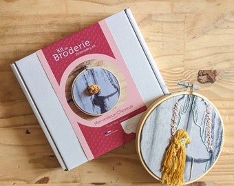 kit de broderie - Merveilleux Cheveux Blonds