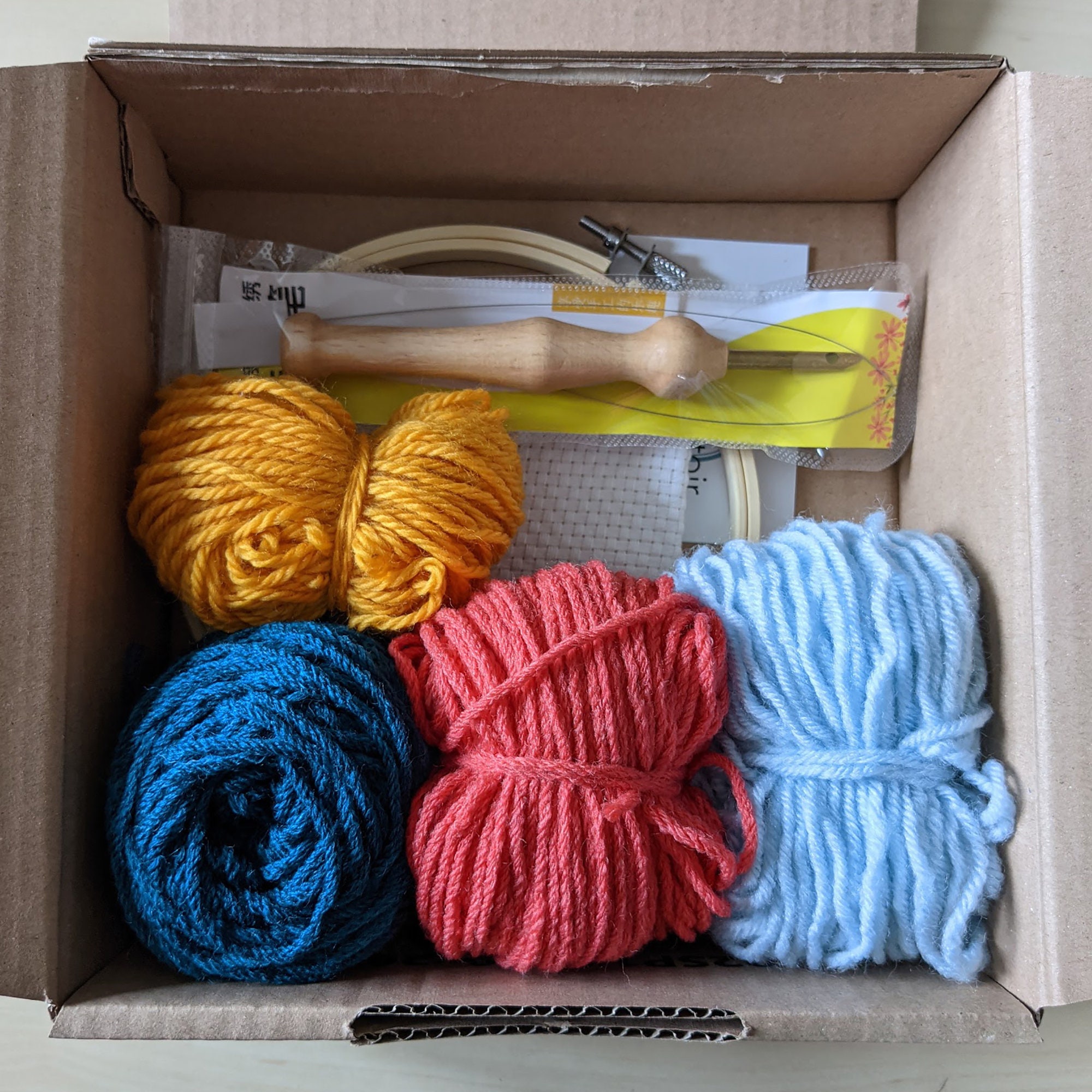 Kit de démarrage pour débutants // punch needle // Français ou Etsy