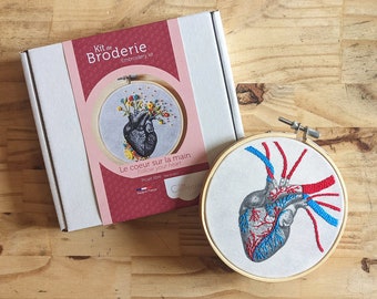 Follow your heart - Embroidery kit